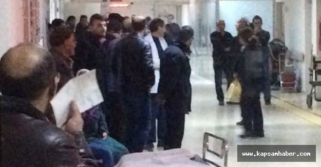 Hastanede silahlı saldırı: