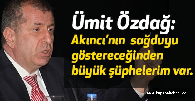Ümit Özdağ: Kıbrıs Ziyaretiyle İlgili Kaygılarını Anlattı