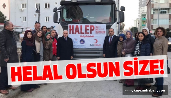 "Halep bizdir, Halep bizdendir, Halep bizimledir"