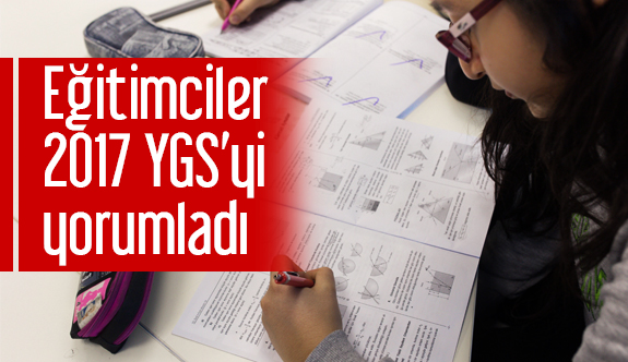 2017 YGS yorumları...