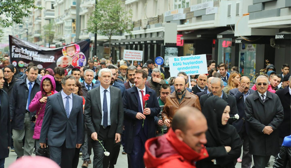 İlkadım’da “Farkındalık Yürüyüşü”