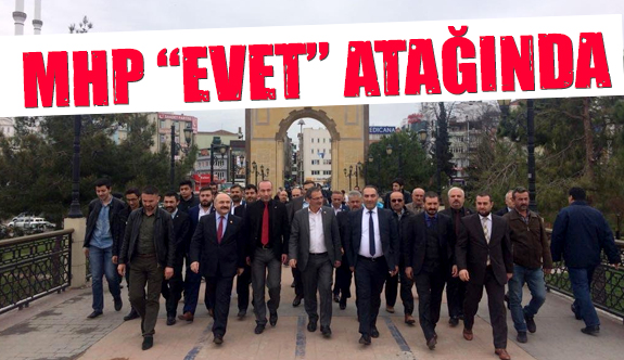 MHP Referandum Çalışmalarına hız verdi