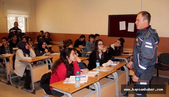 Van'da "Afete Hazır Okul"