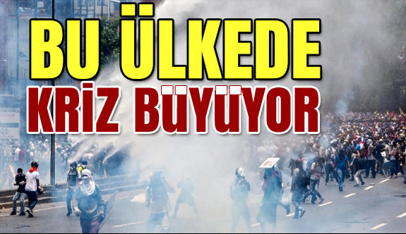 Bu Ülkede Kriz Büyüyor