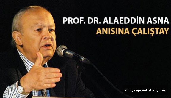 PROF. DR. ALAEDDİN ASNA ANISINA ÇALIŞTAY