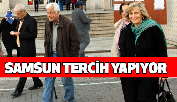 Samsunluların referandum heyecanı