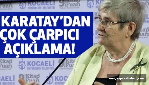 Canan Karatay; Oruç Hurma ile değil Zeytinle açılacak!