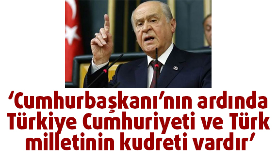 Devlet Bahçeli Grup Toplantısında Konuştu