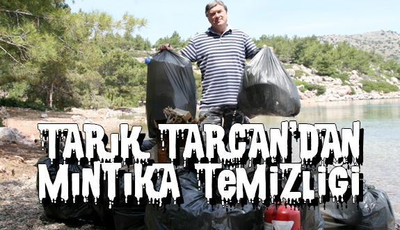 Sanatçı Tarık Tarcan'dan Mıntıka Temizliği
