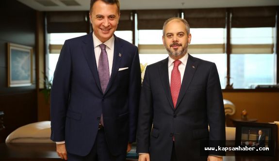 Bakan Çağatay Kılıç Fikret Orman'ıKabul Etti