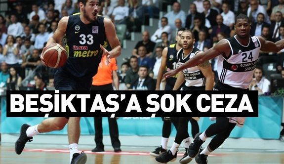 Beşiktaş'a Şok Ceza!