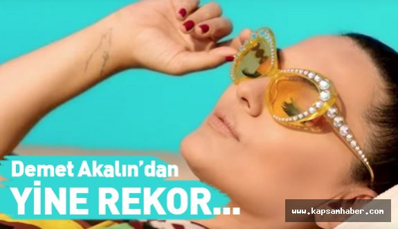 Demet Akalın Rekor Kırmaktan Vaz Geçmiyor