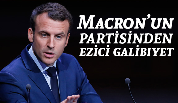 Macron’un partisi, oyların yüzde 30'unu aldı