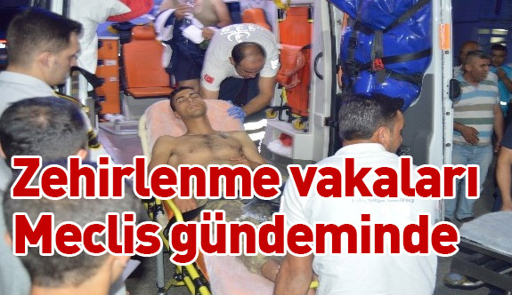 Manisa'daki zehirlenme vakaları Meclis gündeminde
