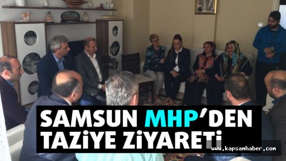MHP'den Şehit ailesine taziye
