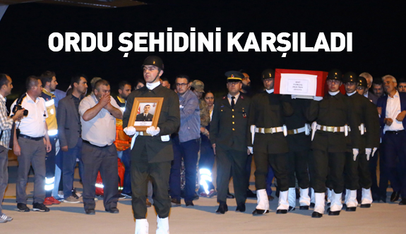 Şehit Onur Tiken'in Cenazesi Ordu'ya Getirildi