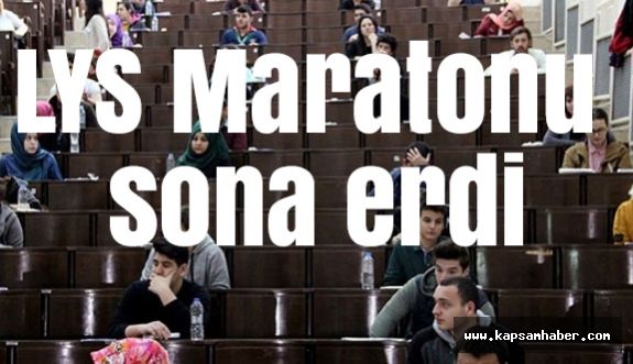 Sosyal Bilimler Sınav (LYS) Maratonu sona erdi