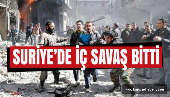 "Suriye'de iç savaş bitmiştir"
