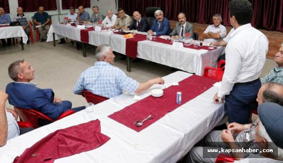 Amasya'da Muhtarlar Toplantısı