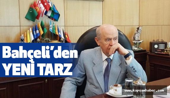 Bahçeli'den yeni tarz