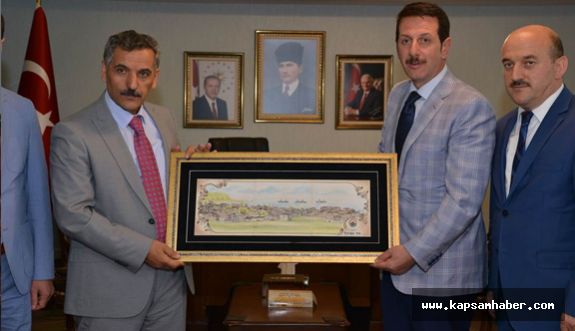 Başkan Tok'tan Vali Kaymak'a Ziyaret
