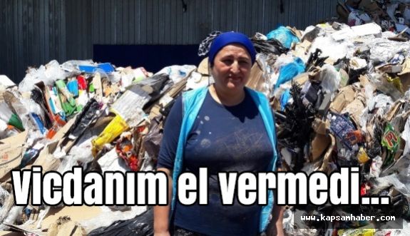 Çöp Tesisinde Çalışan Kadındaki vicdan...