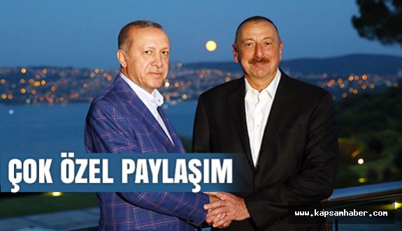 Erdoğan'dan Çok Özel Paylaşım