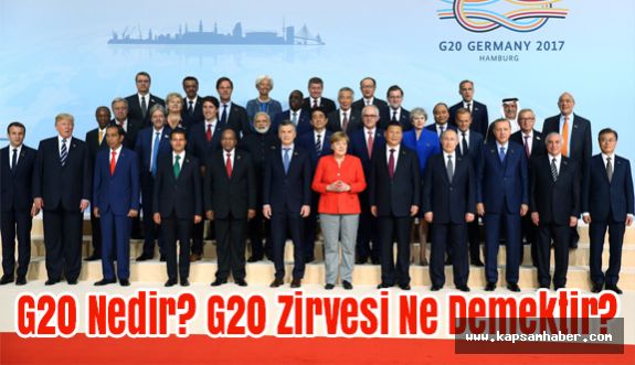G20 Nedir? G20 Zirvesi Ne Demektir?