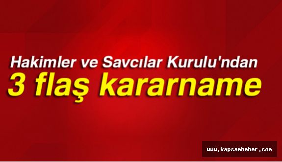 HSK'dan 3 Yeni Kararname