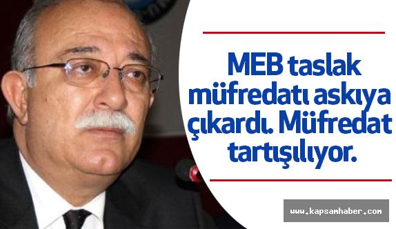 İsmail Koncuk; Bakan Müfredattaki Eksikliği Düzeltmelidir