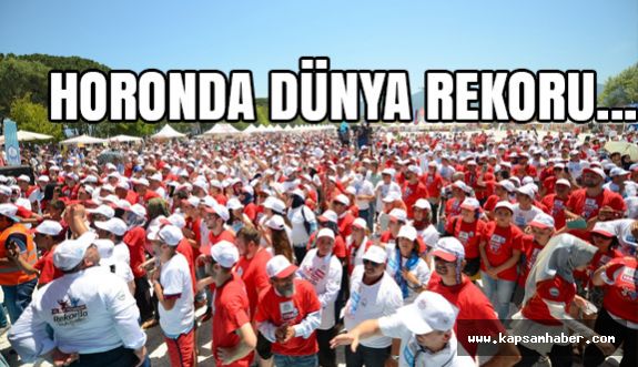 İşte Dünya Horon Rekoru...