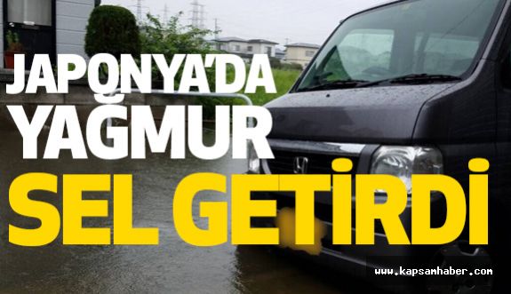 Japonya’da Şiddetli Yağışlar Sel Getirdi
