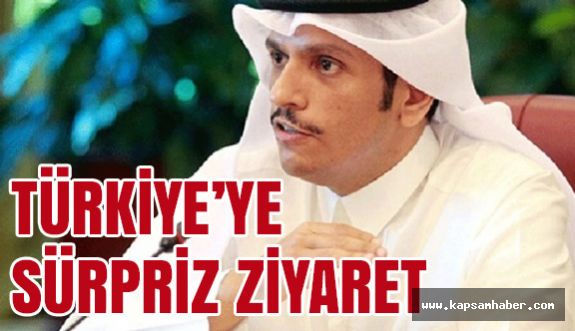 Katar Dışişleri Bakanı El Sani Türkiye’ye geliyor