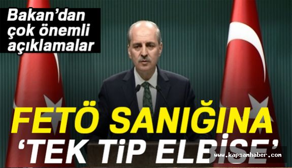 Kurtulmuş'tan cezaevlerindeki Örgüt üyeleriyle İlgili Önemli Açıklama