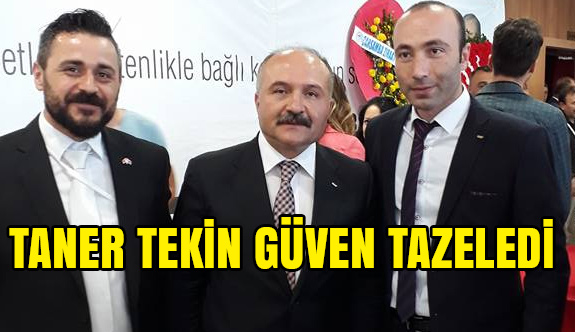Samsun MHP'de Taner Tekin Yeniden Başkan