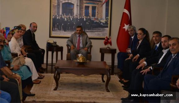 Samsun MHP'den Vali Osman Kaymak'a ziyaret