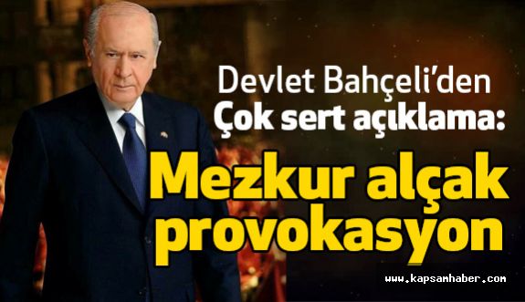 Bahçeli; "Yeni Devlet kuruyoruz" Lafı FETÖ’ye Uzatılmış Zeytin Dalıdır