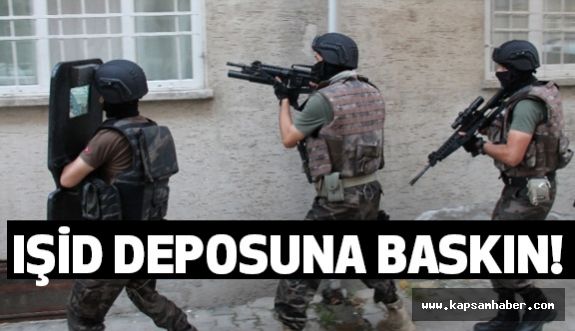 IŞİD’ın Silah Deposuna Baskın