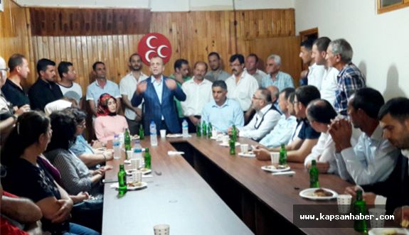 MHP İl Başkanı Tevfik Topçu, Mudanyalılarla Buluştu