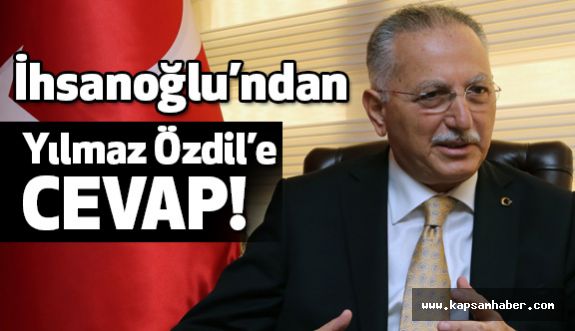 MHP'li İhsanoğlu'ndan Yılmaz Özdil'e Cevap!