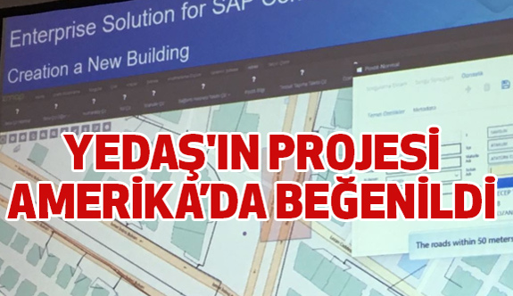 YEDAŞ'ın Projesi Amerika’da İlgi Gördü