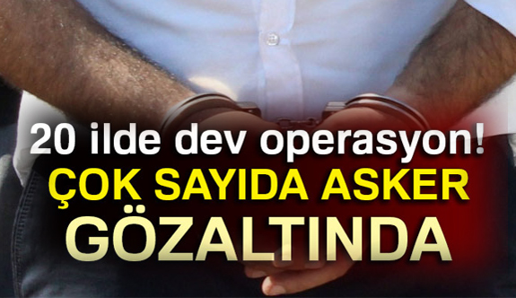 Kocaeli Merkezli Dev Operasyon!