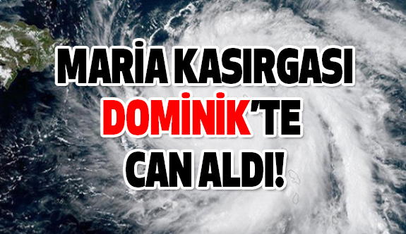 Maria Kasırgası Dominik'i Vurdu