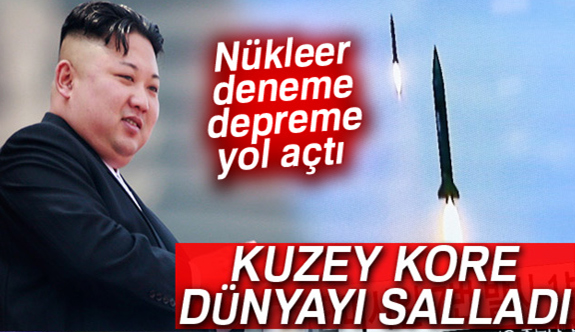 Nükleer Denemesi Depreme Yol Açtı