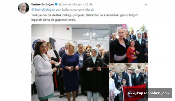 Emine Erdoğan'dan İlk Paylaşım