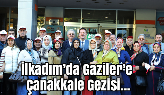 İlkadım’da Gaziler’e Çanakkale Gezisi…