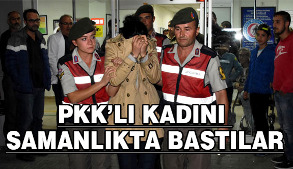 PKK'lı Kadını samanlıkta Bastılar
