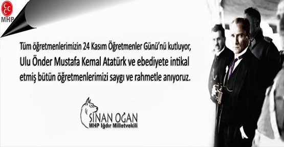 24 Kasım Öğretmenler Günü