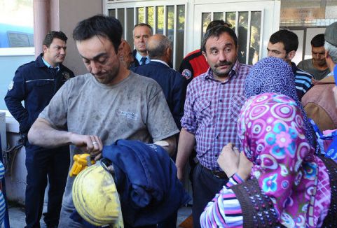 63 işçi taburcu edildi