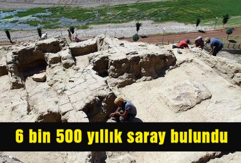 6 bin 500 yıllık saray bulundu